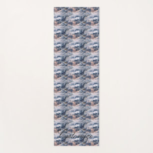 native american petroglyph Thunder_Cove Yoga Mat