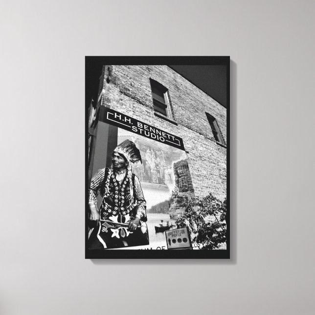 Native American Photo Canvas Print (Front)