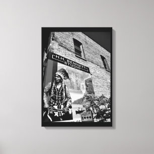 Native American Photo Canvas Print