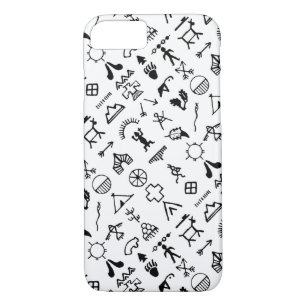 Native American Picture Symbols Case-Mate iPhone Case