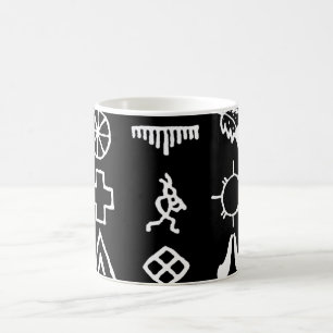 Native American Picture Symbols Coffee Mug