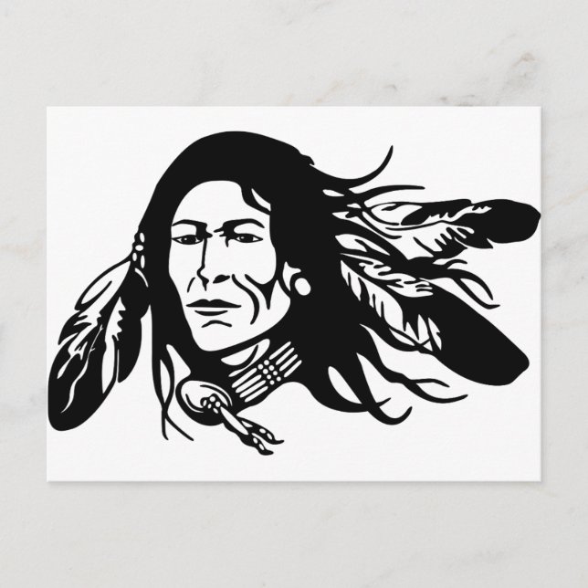 Native American Postcard (Front)
