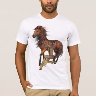 Native American Princess and Horse Shirt