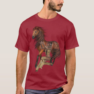 Native American Princess and Horse Shirt