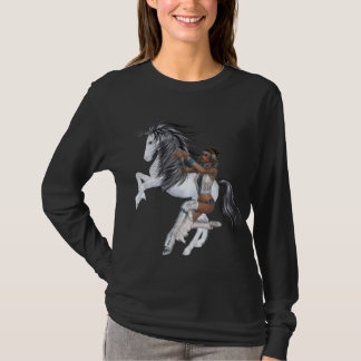 Native American Princess and Stallion Shirt
