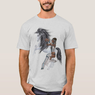 Native American Princess and Stallion Shirt