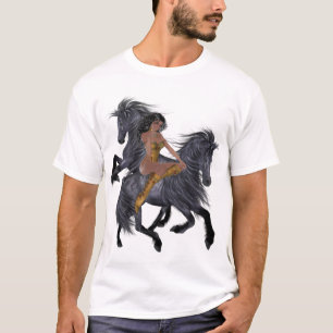 Native American Princess and Stallions Shirt