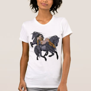 Native American Princess and Stallions Shirt