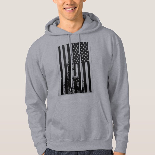 Native American Prison Hoodie - Never Forget (Front)
