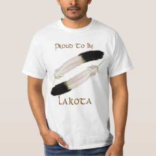 Native American 'PROUD TO BE LAKOTA" Series T-Shirt