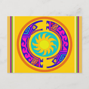 Native American Rainbow Spirits Postcard