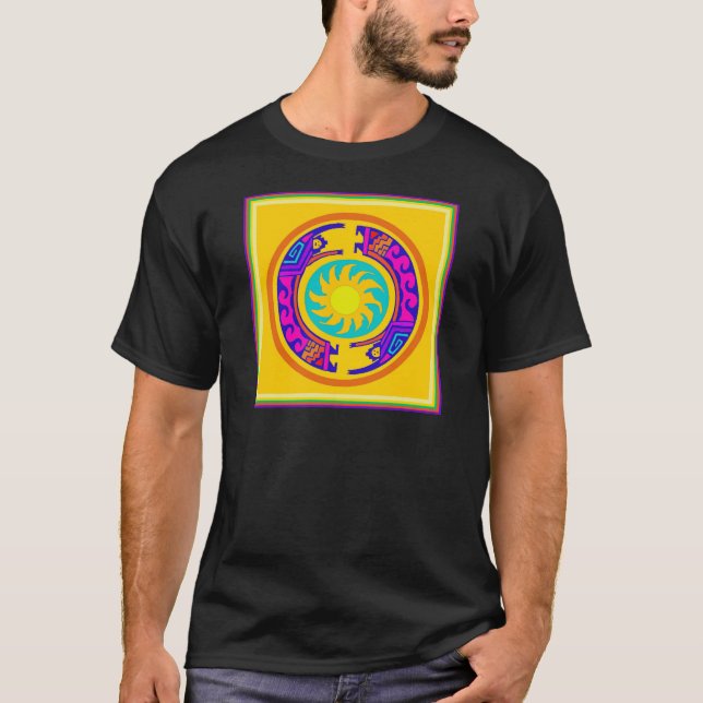 Native American Rainbow Spirits T-Shirt (Front)