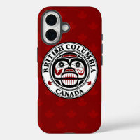 Native American Red Black Art Weeping Skull