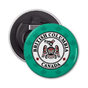 Native American Red Black Kaigani Thunderbird Bottle Opener