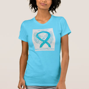 Native American Reparations Awareness Ribbon Shirt