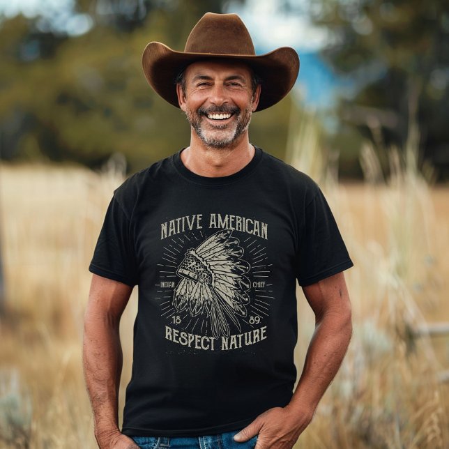 Native American Respect Nature T-Shirt (Creator Uploaded)
