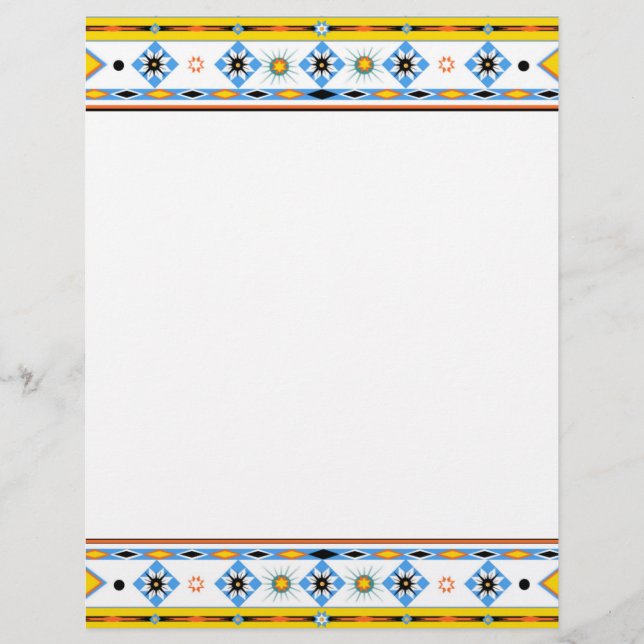 Native American Shoshone Letterhead (Front)