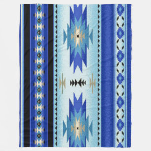 NATIVE AMERICAN (Simulated) Fleece Blankets