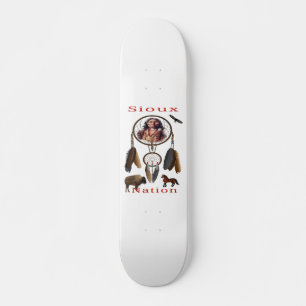 Native American Skateboard