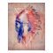 Native American Skull Poster