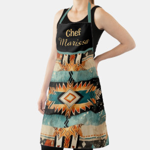 Native American Southwest Design Personalized Apron