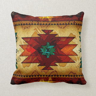 Native American Southwestern Tribal Throw Pillow