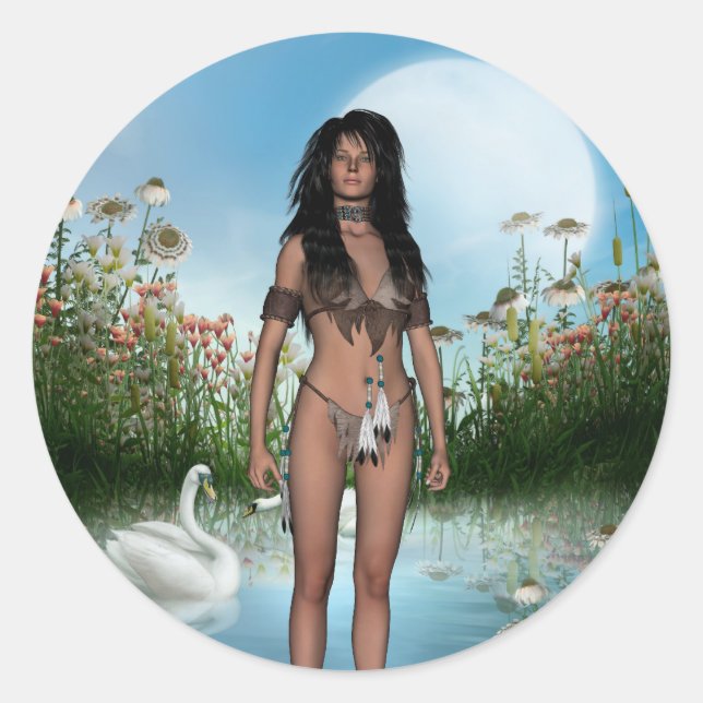 Native American Sticker (Front)