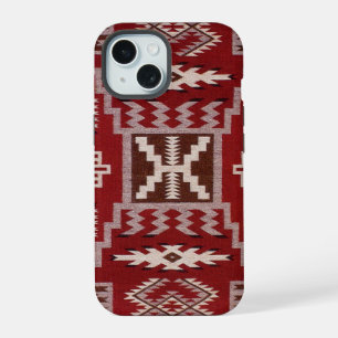 Native American Storm Pattern iPhone 15 Case