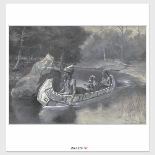 Native American: Story of Hiawatha Warrior & Bride (Sheet)