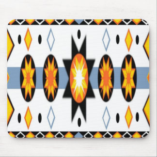Native American Sun Pattern Mousepad