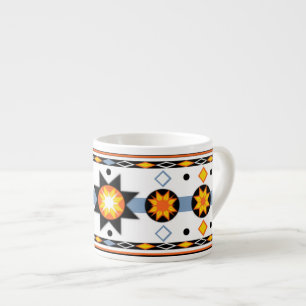 Native American Sun Pattern Specialty Mug