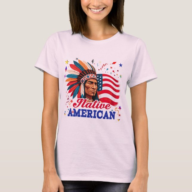 Native American  T-Shirt (Front)