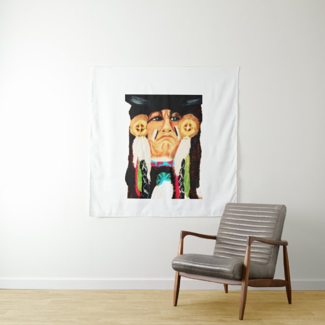 NATIVE AMERICAN tapestry (In Situ)