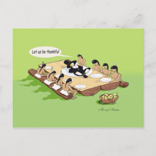 Native American Thanksgiving Greeting Card