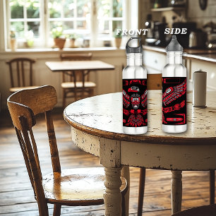 Native American Thunderbird Illustration 710 Ml Water Bottle