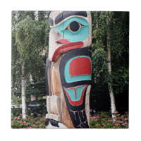 Native American Totem Pole,  Anchorage, Alaska