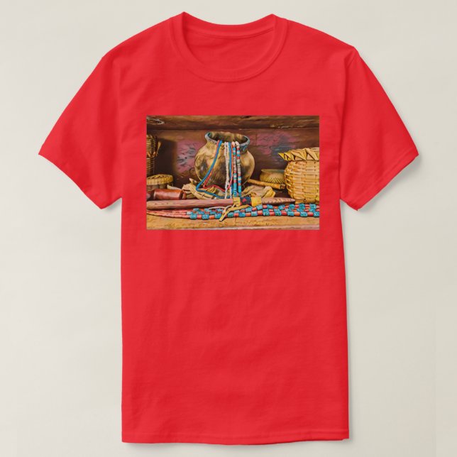 Native American Treasures T-Shirt (Design Front)