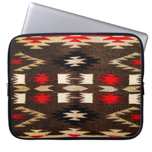 Native American Tribal Design Print Laptop Sleeve