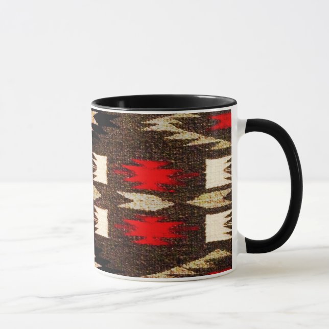 Native American Tribal Design Print Mug (Right)