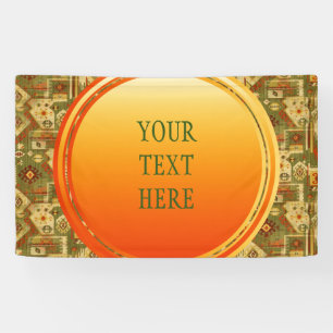 Native american tribal fabric I + your ideas Banner