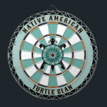 Native American Turtle Dartboard<br><div class="desc">The Native American Turtle Dartboard is fully customizable, and a great gift idea for friends, family or the perfect addition to your game room. Designed by Norman.R.</div>