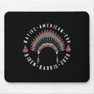 Native American Voters For Biden-harris Anti-trump Mouse Pad