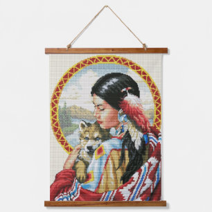 Native American Wall Hanging Tapestry