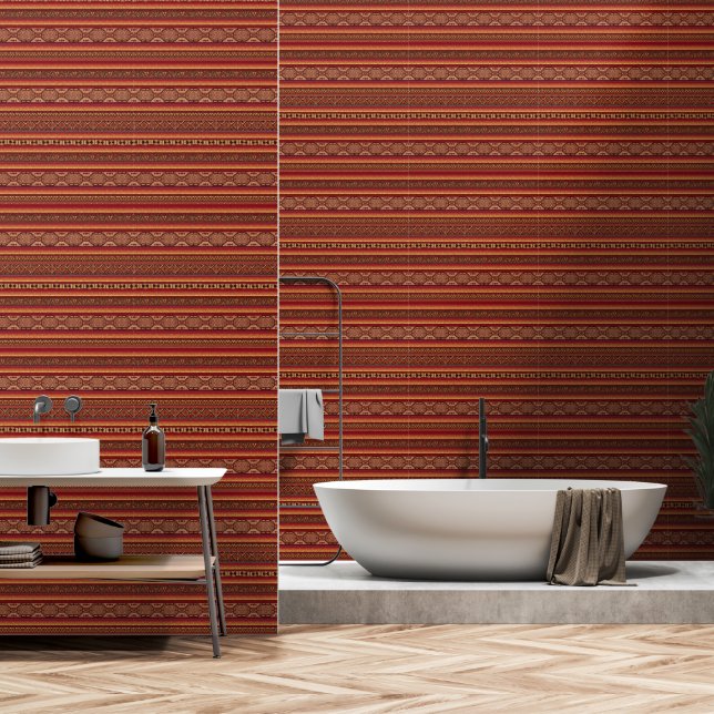 Native American  Wallpaper (Bathroom)