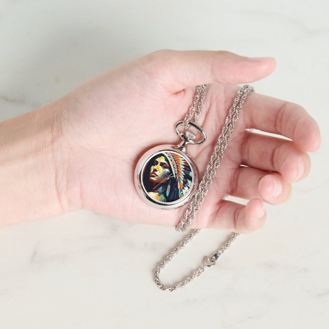 Native American Warrior Princess Watch (Hand)