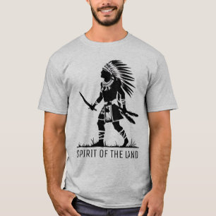 Native American Warrior  T-Shirt