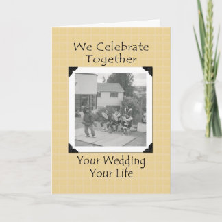 Native American Wedding Congratulations Card