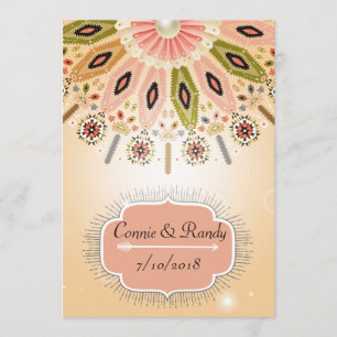Native American Wedding Invitation