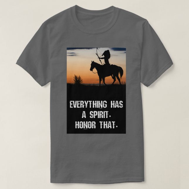 Native american wisdom 1  T-Shirt (Design Front)