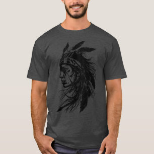 Native American Woman T-Shirt
